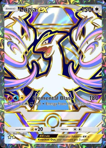Lugia ex (Sobre Deluxe ex #371/379, 2 Estrellas) | Pokémon TCG Pocket