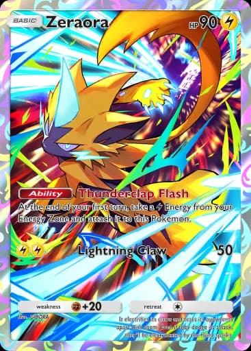 Zeraora (PROMO-A #74/92, Promo) | Pokémon TCG Pocket