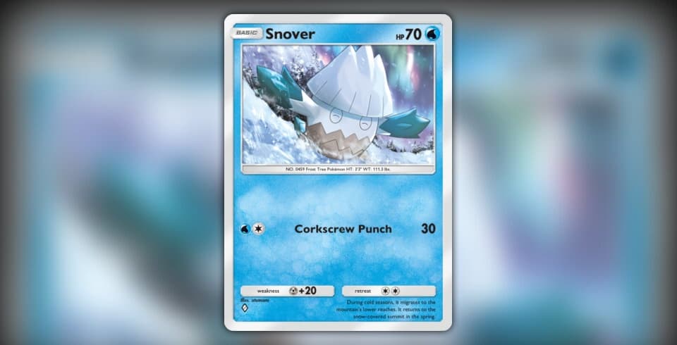 Snover (Triumphant Light #20/96, 1-Diamond) | Pokmon TCG Pocket