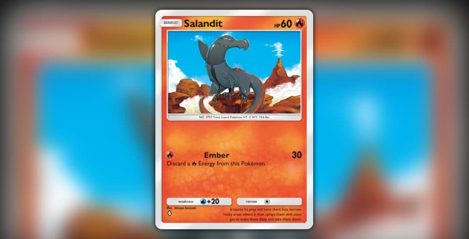 Salandit (Eevee Grove #14/107, 1-Diamond) | Pokmon TCG Pocket