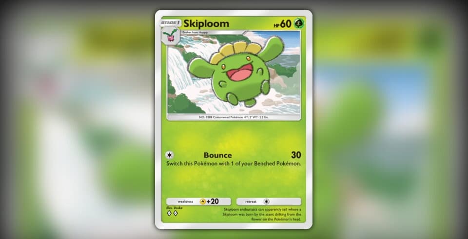skiploom pokemon card Pokemon Neo Genesis