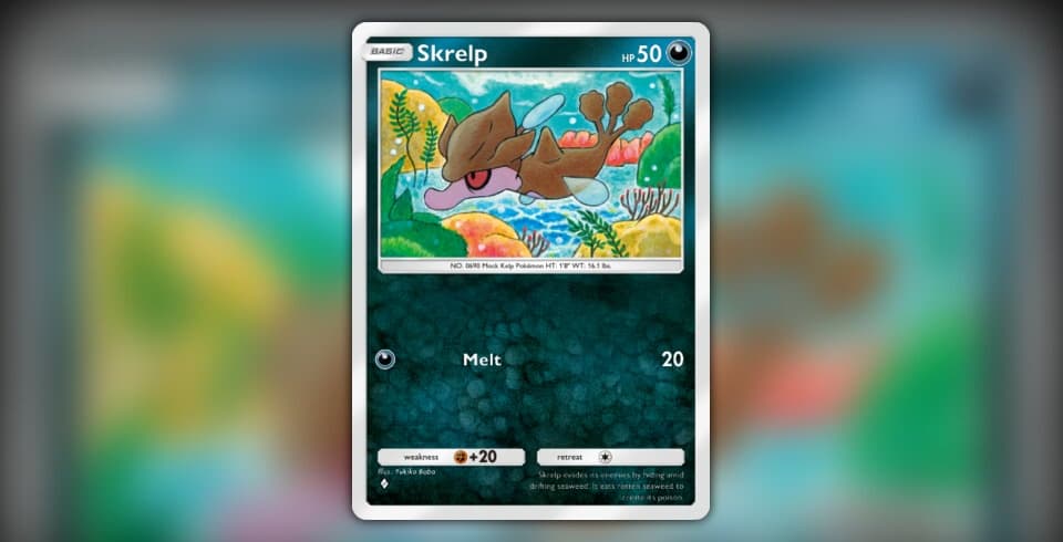 skrelp pokemon card Skrelp (63/122) [XY: BREAKpoint] Moderately Played