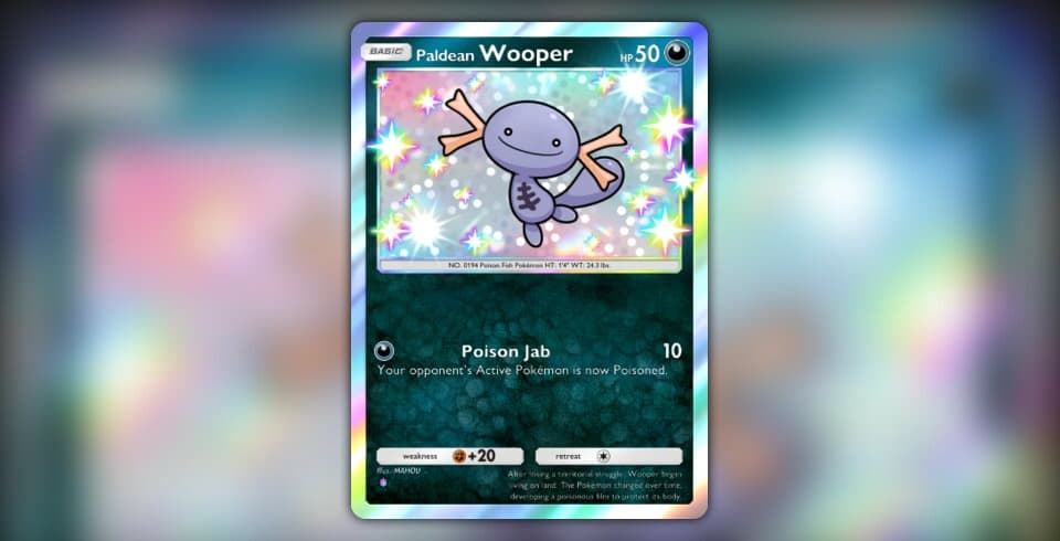 Wooper de Paldea