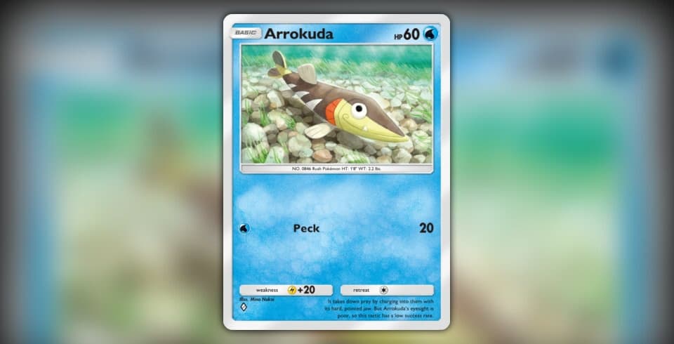 Arrokuda (Mega Rising #78/331, 1-Diamond) | Pokmon TCG Pocket