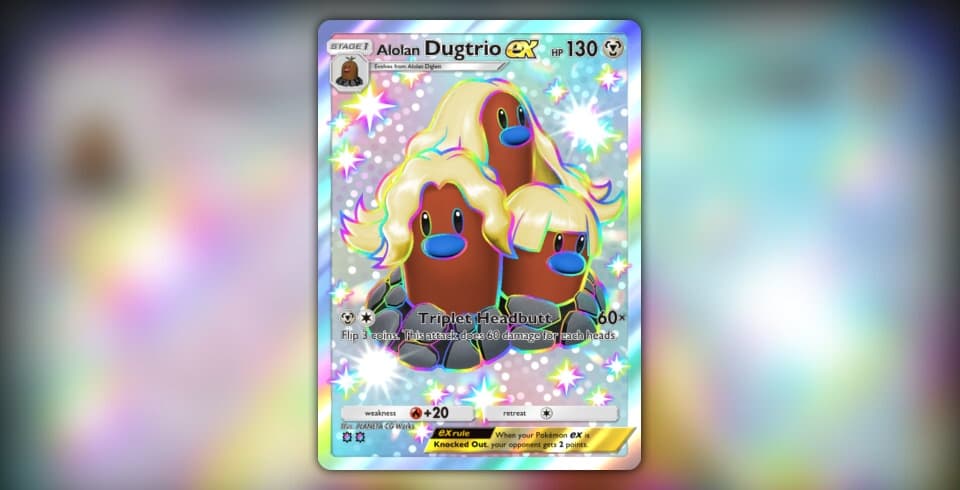 Alolan Dugtrio ex