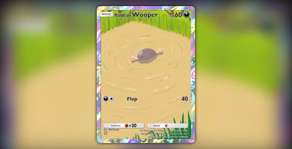 Paldean Wooper