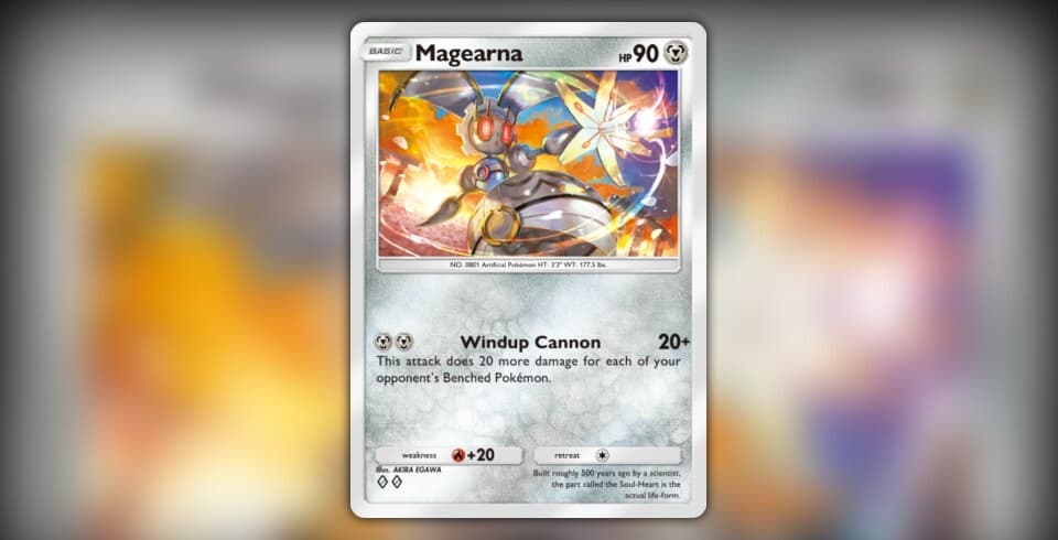 pokemon magearna card Magearna EX 110/114 Steam Siege Holo Rare Pokemon Card Near Mint