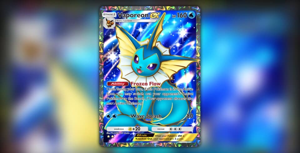 Vaporeon ex