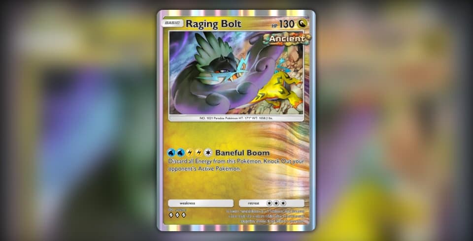 Raging Bolt (Paradox Drive #55/109, 3-Diamonds) | Pokmon TCG Pocket