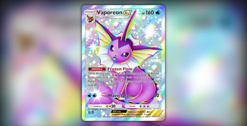 Vaporeon ex