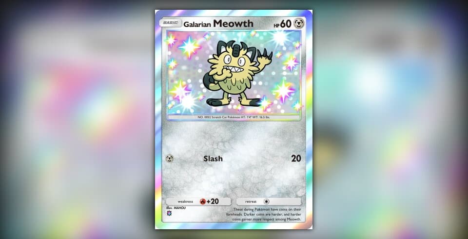 Galarian Meowth