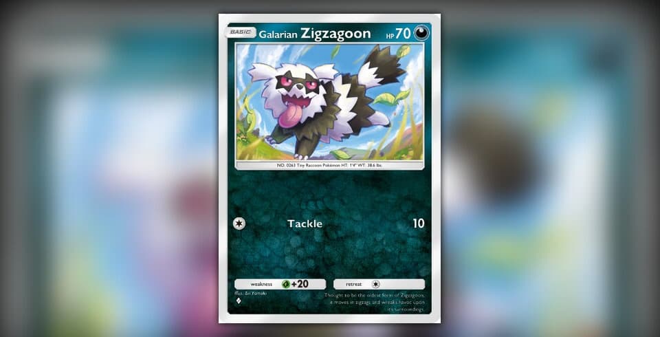 Galarian Zigzagoon