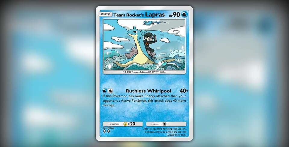 Team Rocket's Lapras