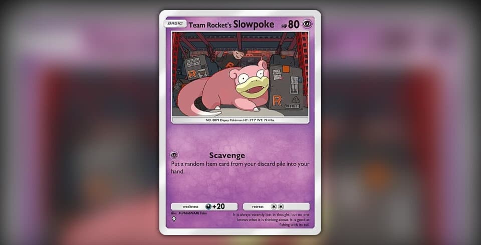 Team Rocket's Slowpoke