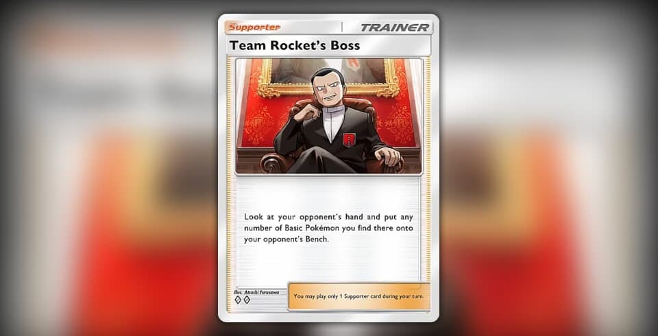 Team Rocket's Boss