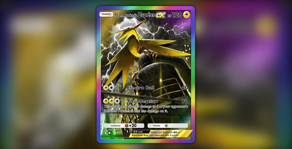 Team Rocket's Zapdos ex