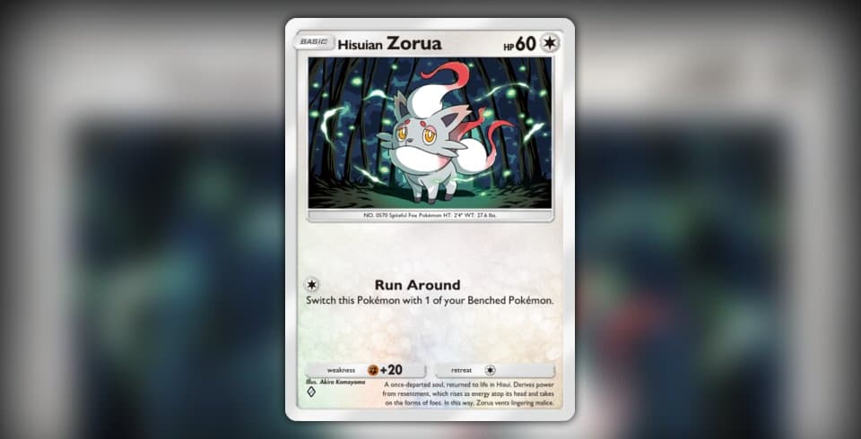 Zorua de Hisui