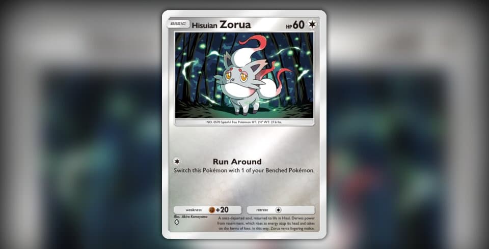Zorua de Hisui