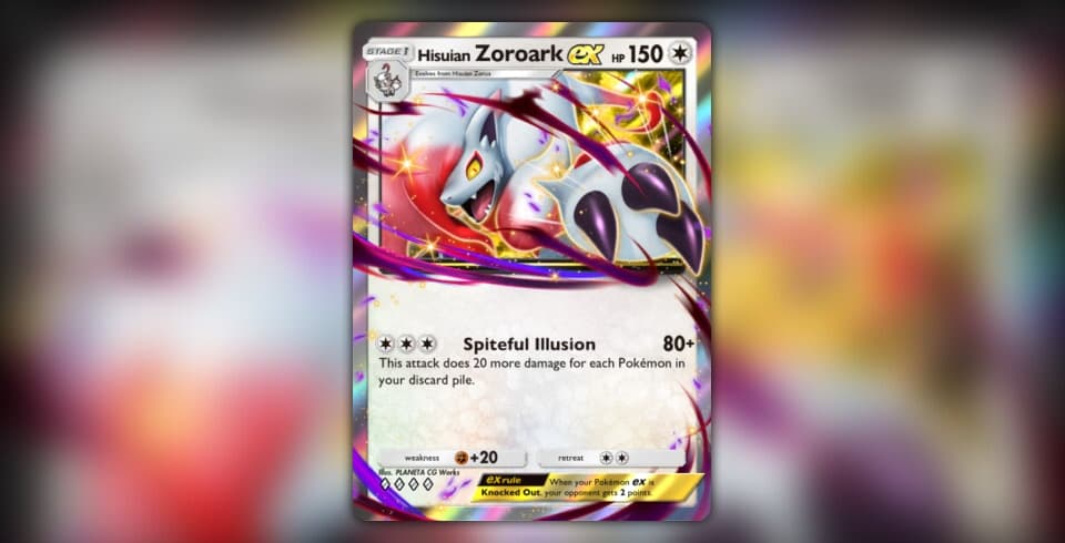 Zoroark de Hisui-ex