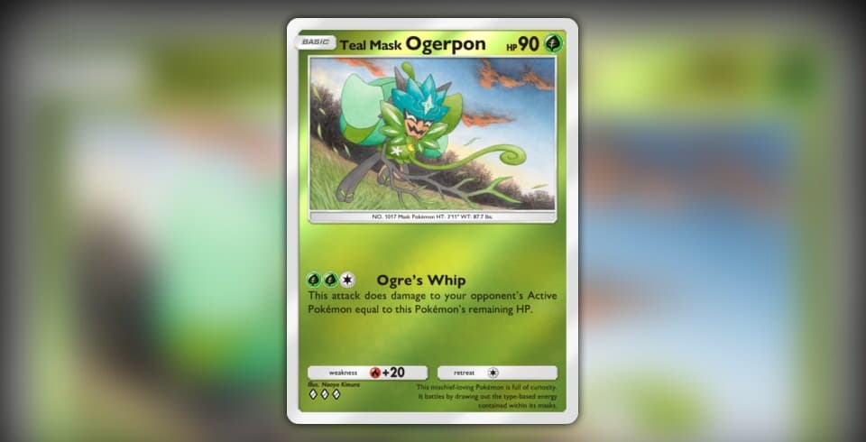 Ogerpon Masque Turquoise