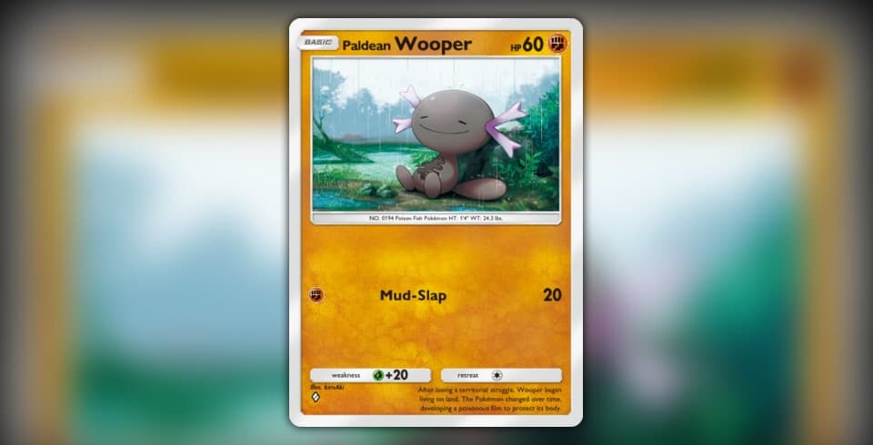 Paldean Wooper