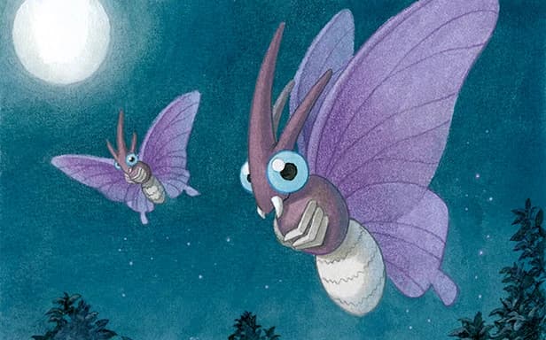 Venomoth full art (Pokémon TCG Pocket)