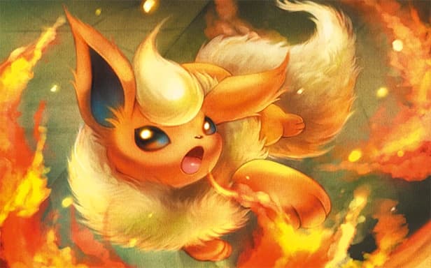 Flareon full art (Pokémon TCG Pocket)