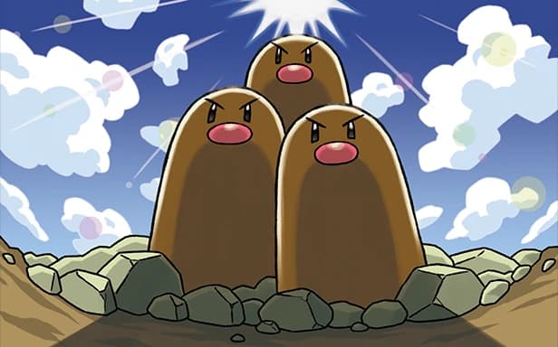 Dugtrio full art (Pokémon TCG Pocket)