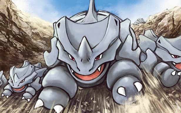 Rhyhorn full art (Pokémon TCG Pocket)