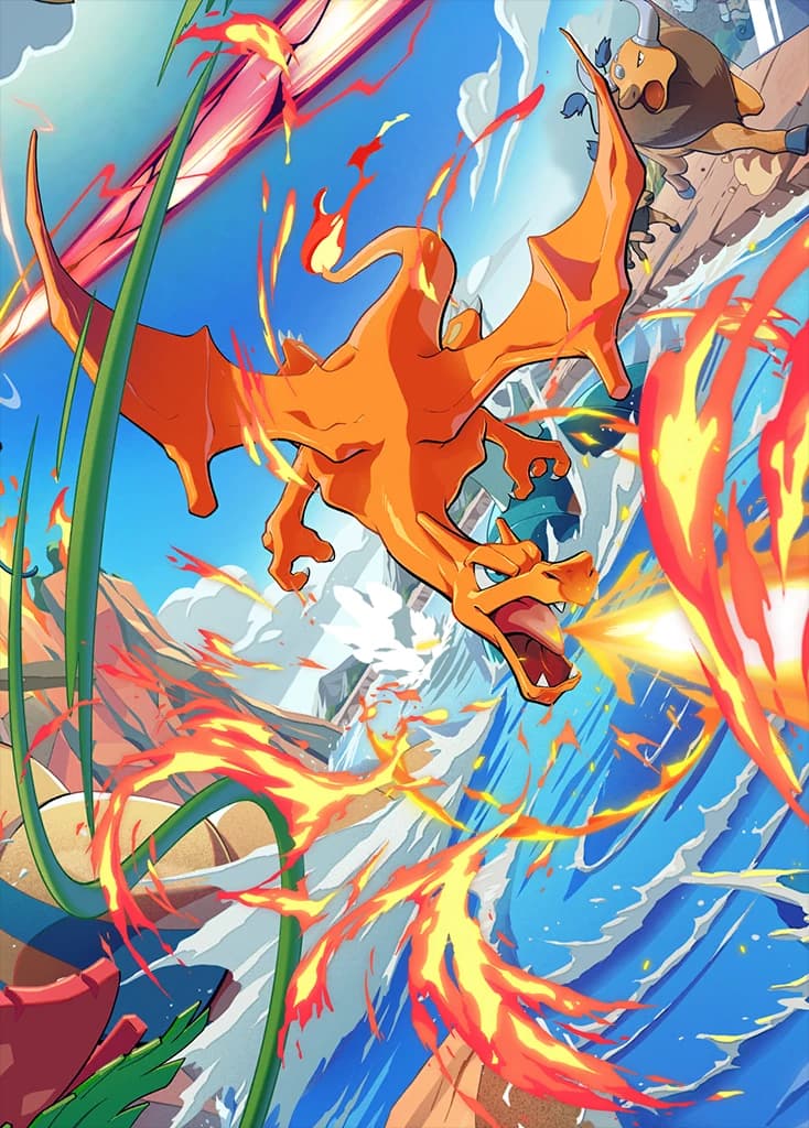 Charizard ex full art (Pokémon TCG Pocket)