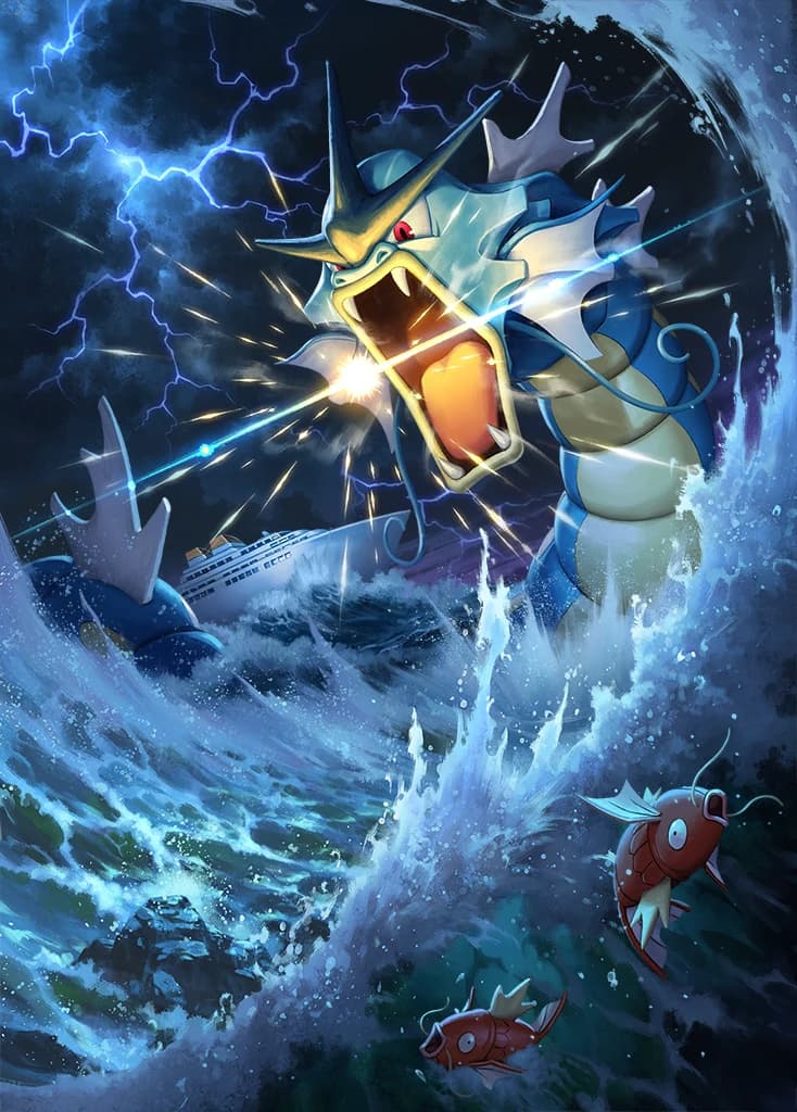 Gyarados full art (Pokémon TCG Pocket)