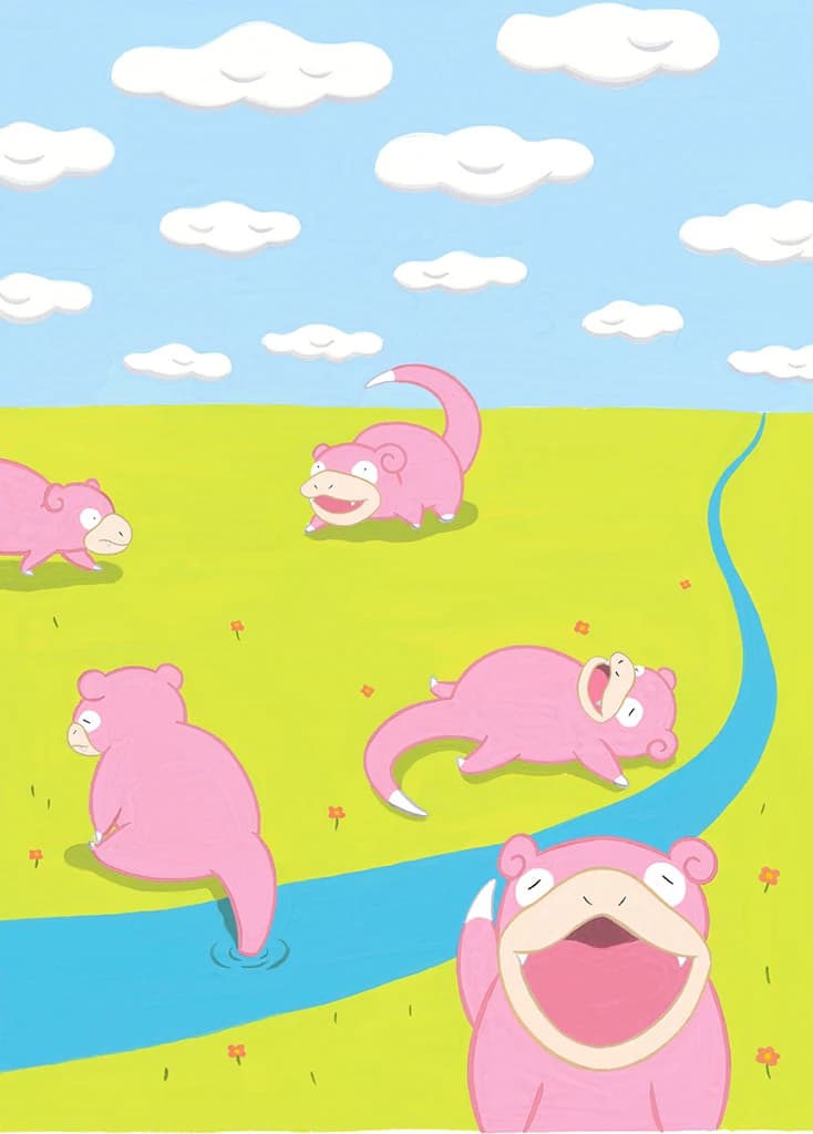 Slowpoke full art (Pokémon TCG Pocket)