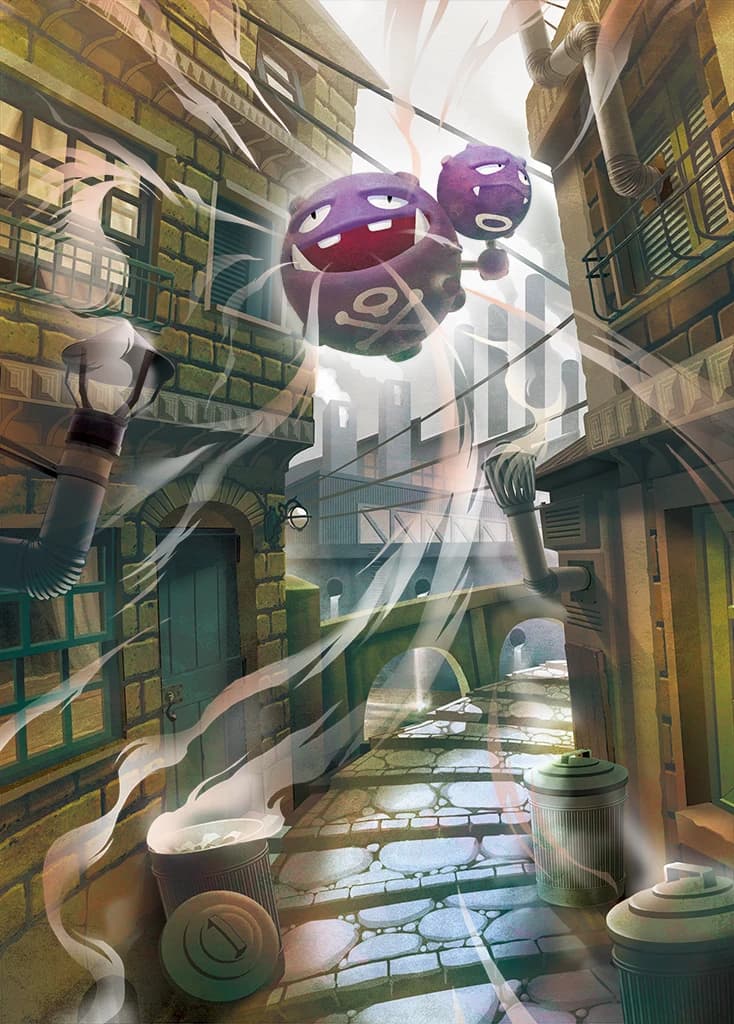 Weezing full art (Pokémon TCG Pocket)
