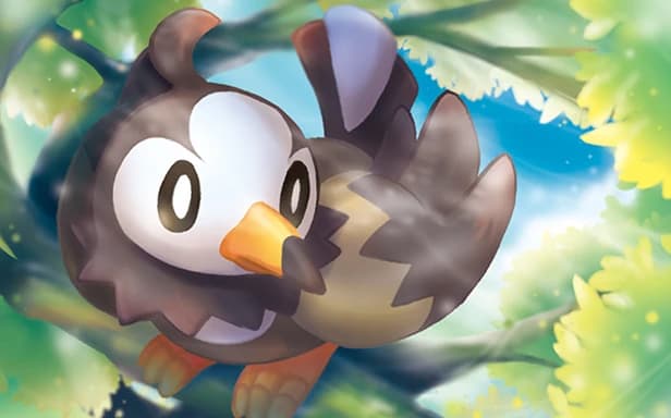 starly full art pokemon card Starly (Space-Time Smackdown #132/208, 1-Diamond)