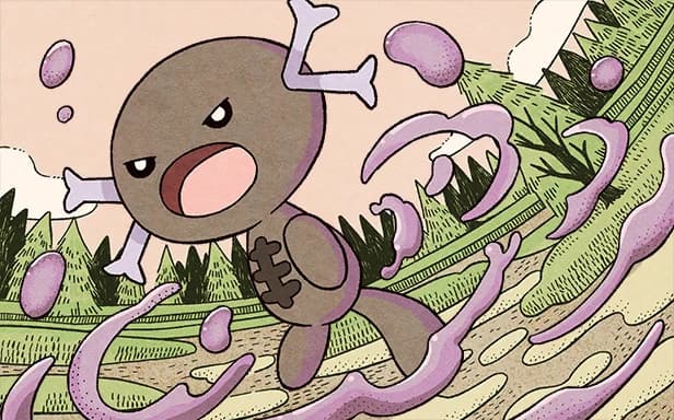 Wooper de Paldea full art (Pokémon TCG Pocket)