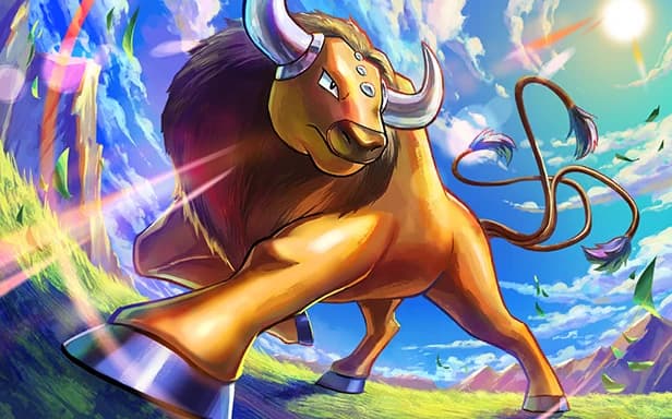 Tauros full art (Pokémon TCG Pocket)