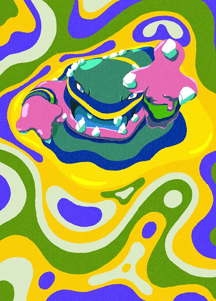 Alolan Muk ex full art (Pokémon TCG Pocket)