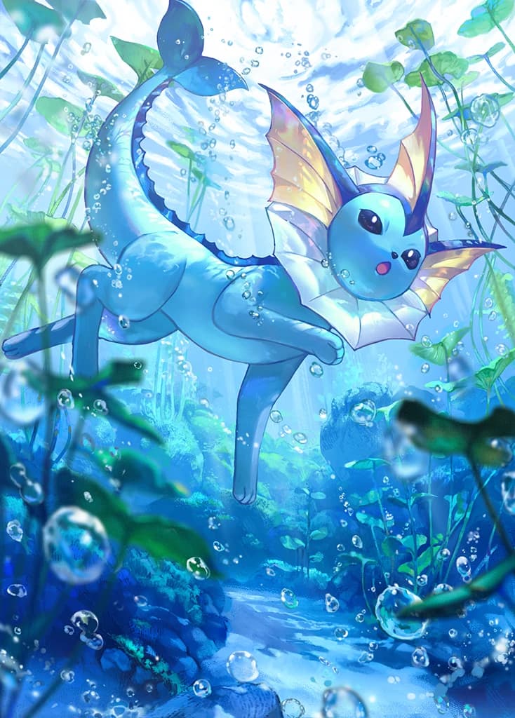 Vaporeon full art (Pokémon TCG Pocket)