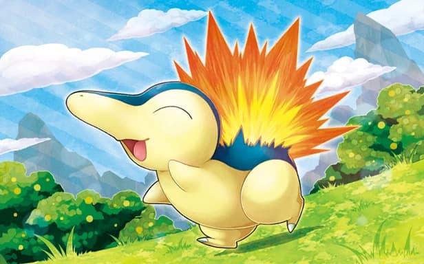 Cyndaquil full art (Pokémon TCG Pocket)
