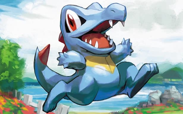 Totodile full art (Pokémon TCG Pocket)