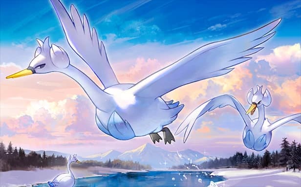 Swanna full art (Pokémon TCG Pocket)