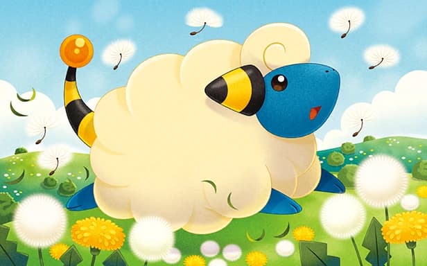 Mareep full art (Pokémon TCG Pocket)