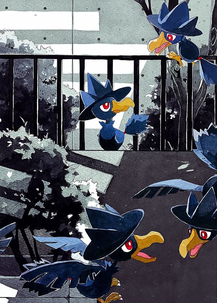 Murkrow full art (Pokémon TCG Pocket)