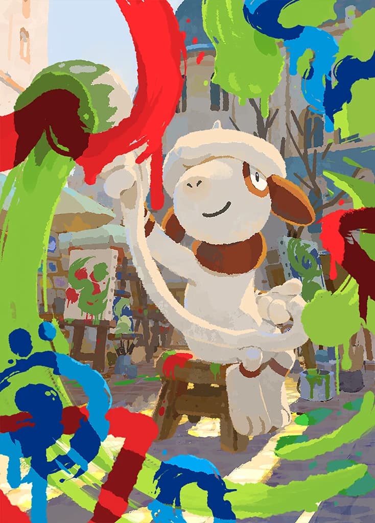 Smeargle full art (Pokémon TCG Pocket)
