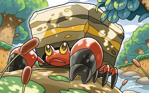 Crustle full art (Pokémon TCG Pocket)