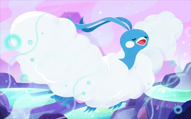Altaria full art (Pokémon TCG Pocket)