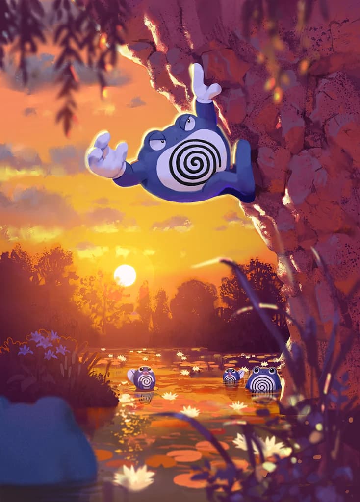 Poliwrath ex full art (Pokémon TCG Pocket)