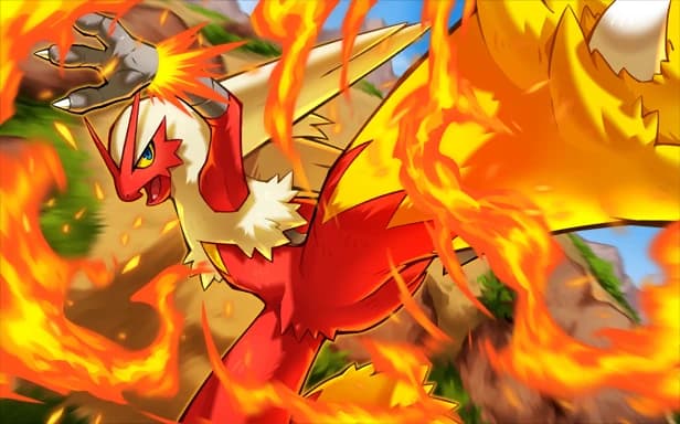 Blaziken full art (Pokémon TCG Pocket)