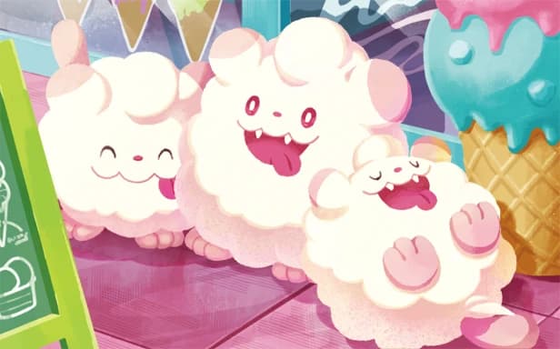 Swirlix full art (Pokémon TCG Pocket)
