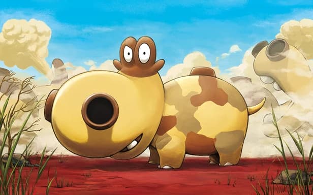 Hippopotas full art (Pokémon TCG Pocket)